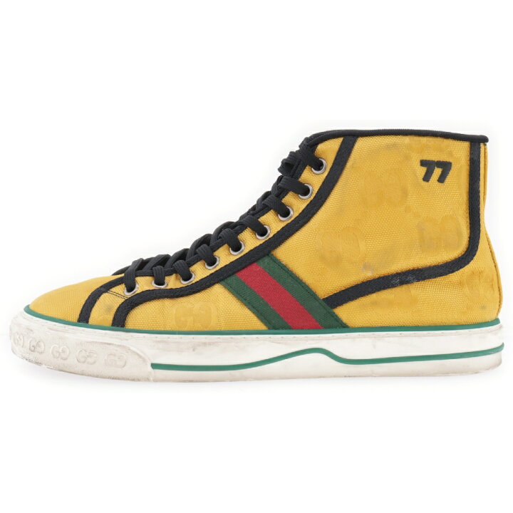 楽天市場】GUCCI(グッチ) TENNIS 1977 テニス GG ハイカット 