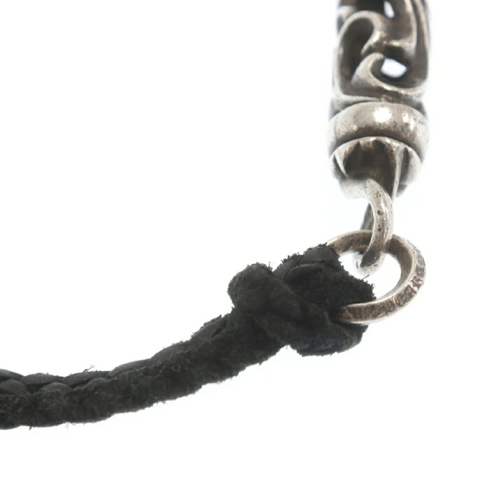 楽天市場】CHROME HEARTS(クロムハーツ) ROLLER PENDANT W/LEATHER 