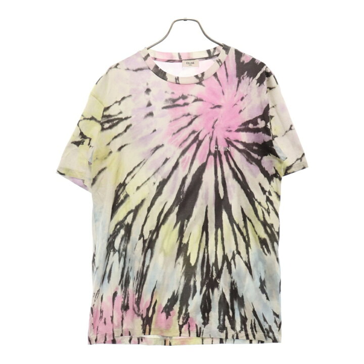 楽天市場】CELINE(セリーヌ) サイズ:XS 23SS LOOSE TIE DYE T SHIRT  