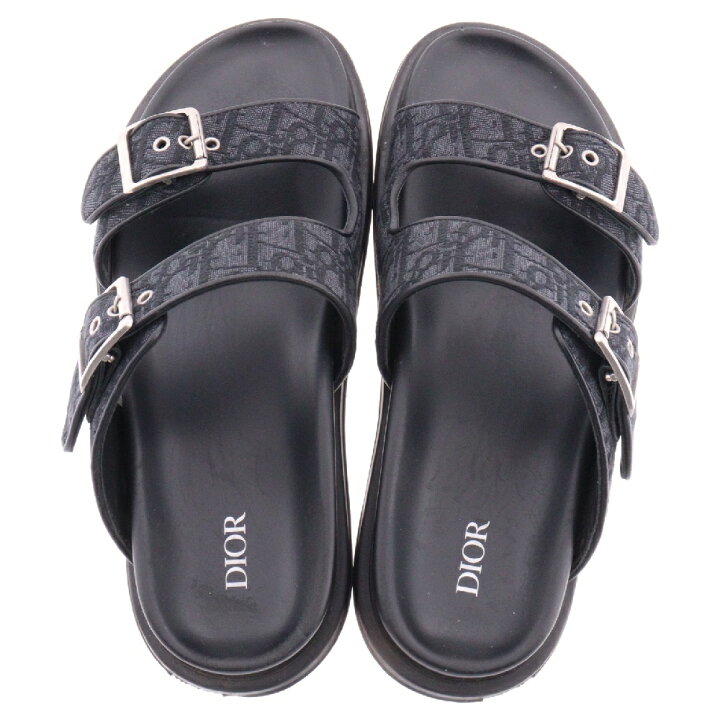 楽天市場】DIOR(ディオール) サイズ:42 Aqua Oblique Jacquard Sandal 