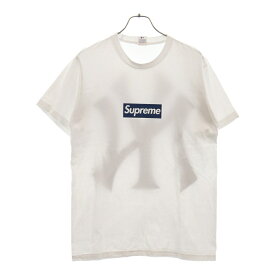 SUPREME(シュプリーム) サイズ:M 15SS New York Yankees Box Logo Tee ニューヨークヤンキース ボックスロゴ 半袖Tシャツ カットソー ホワイト【中古】【程度A】【カラーホワイト】【オンライン限定商品】
