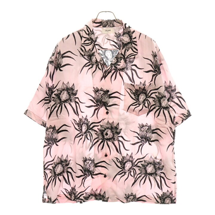 楽天市場】CELINE(セリーヌ) サイズ:40 21SS Loose Hawaiian Shirt In  