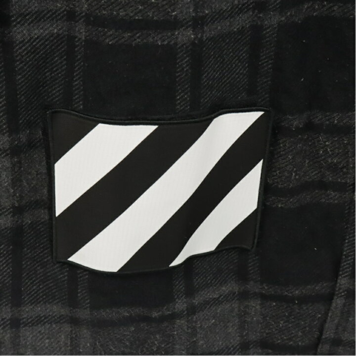 楽天市場】OFF-WHITE(オフホワイト) サイズ:S PADDED SHIRT チェック 