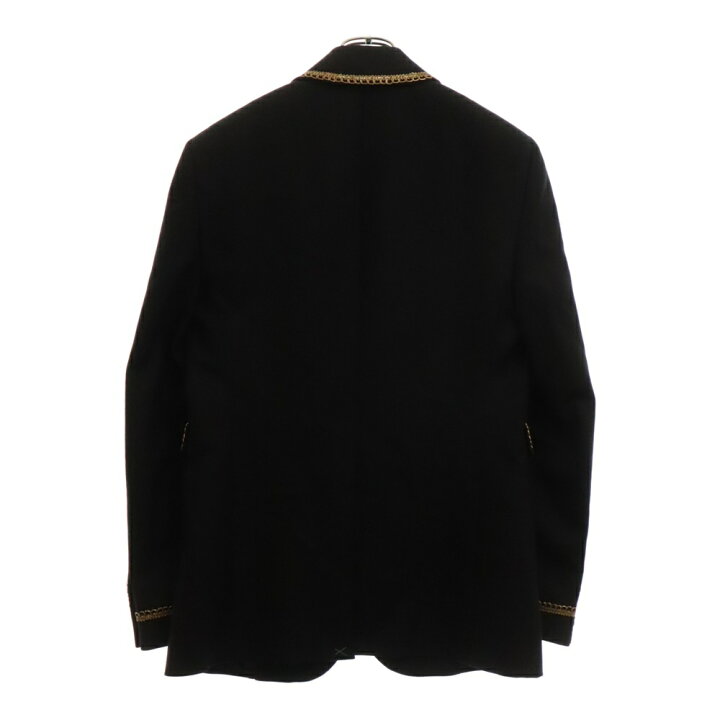 SAINT LAURENT ブラック コーデュロイ テーラードジャケット44