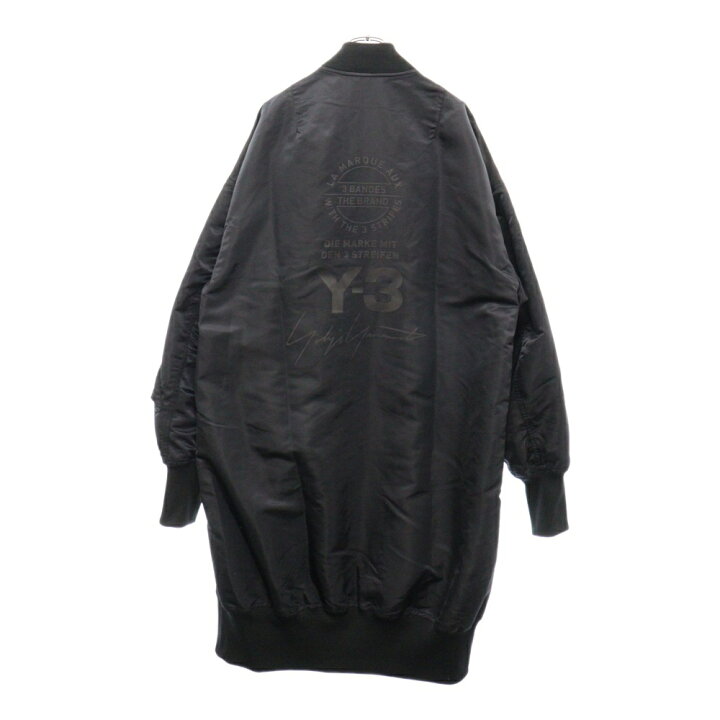 楽天市場】Y-3(ワイスリー) サイズ:M LONG BOMBER COAT バックプリント  