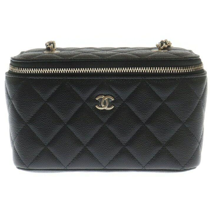 楽天市場】CHANEL(シャネル) キャビアスキン バニティ レザー シェーン 