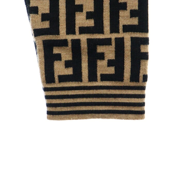 楽天市場】FENDI(フェンディ) サイズ:40 FFロゴ 総柄 クールネック長袖 