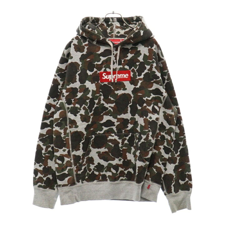Supreme カモフラージュロゴ パーカー グレー 楽天市場】SUPREME 