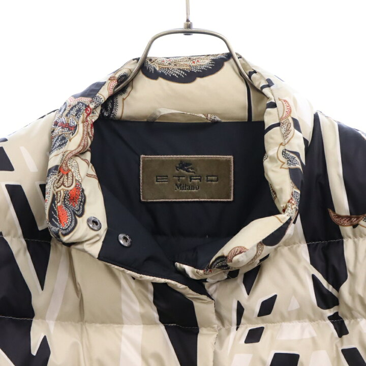 楽天市場】ETRO(エトロ) サイズ:40 総柄 プリント スナップボタン  