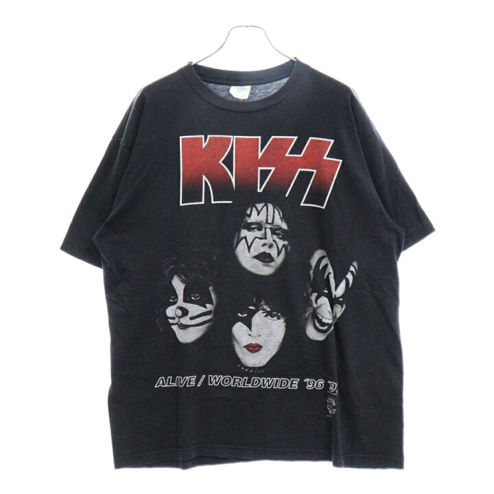楽天市場】VINTAGE(ヴィンテージ) サイズ:XL 90s KISS ALIVE WORLDWIDE 