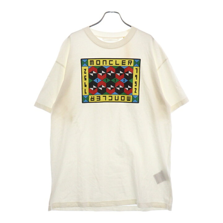 楽天市場】MONCLER(モンクレール) サイズ:XL フロントプリントT半袖T 