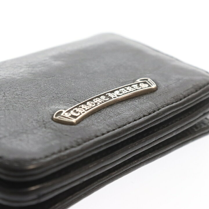 楽天市場】CHROME HEARTS(クロムハーツ) 3ポケットカードケース レザー  