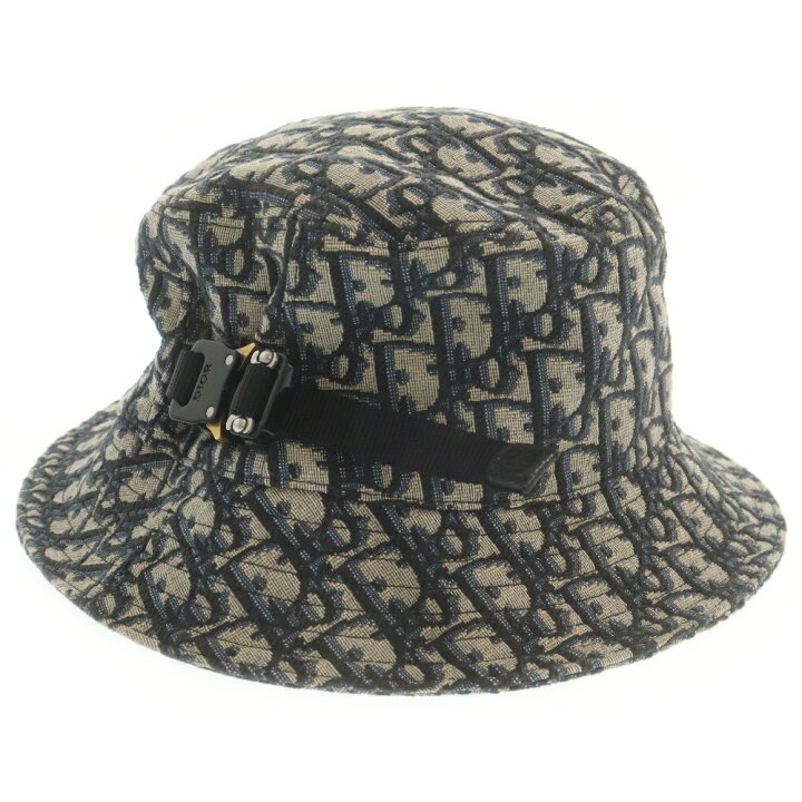 楽天市場】DIOR(ディオール) サイズ:M Oblique Jacquard Bucket 