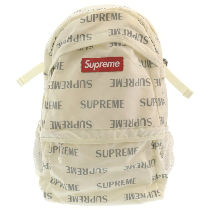 楽天市場】SUPREME(シュプリーム) 16AW 3M Reflective Repeat Backpack  