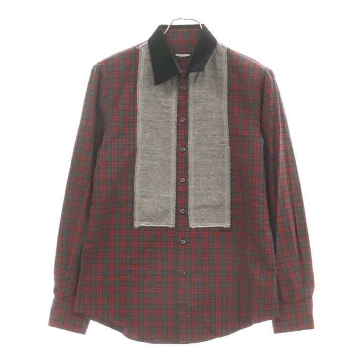 楽天市場】DSQUARED2(ディースクエアード) サイズ:48 14AW 再構築長袖 