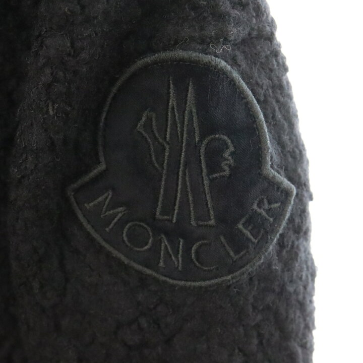 楽天市場】MONCLER(モンクレール) サイズ:M ワッペンロゴ ベロア切替 