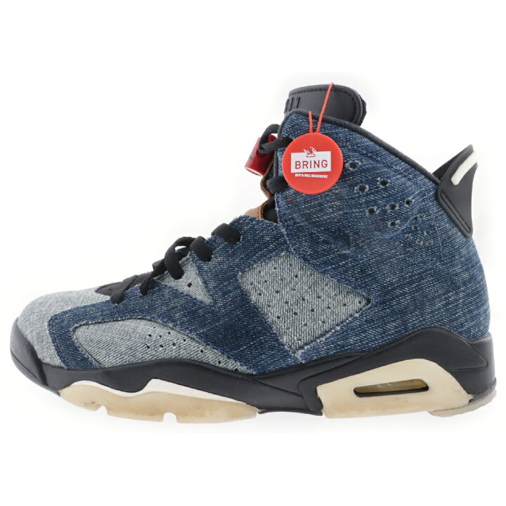 楽天市場】NIKE(ナイキ) サイズ:26.5cm AIR JORDAN 6 WASHED DENIM  