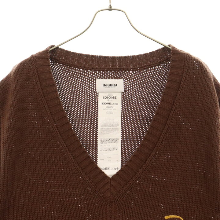 楽天市場】doublet(ダブレット) サイズ:FREE 20AW × idiom cut of knit 