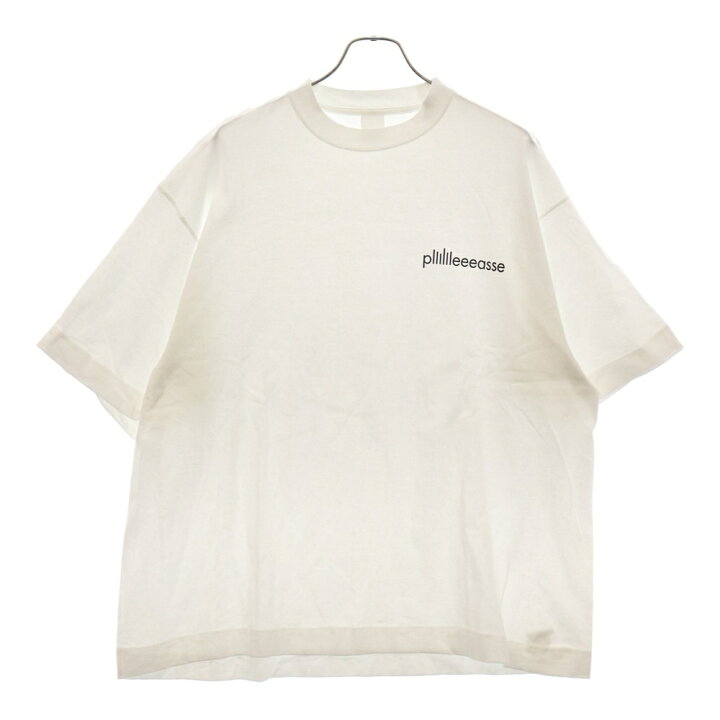 楽天市場】plllllleeeasse(プリーズ) サイズ:XL ロゴプリント クルー 