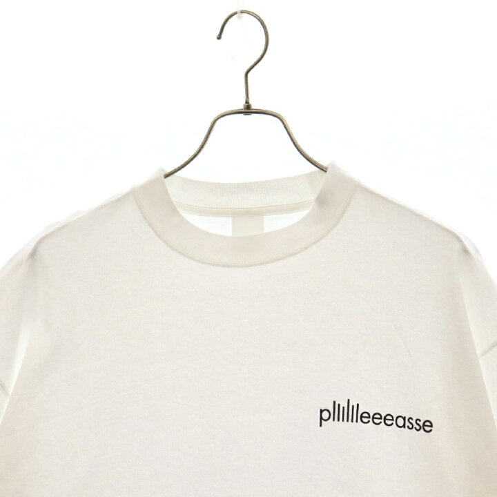 楽天市場】plllllleeeasse(プリーズ) サイズ:XL ロゴプリント クルー  