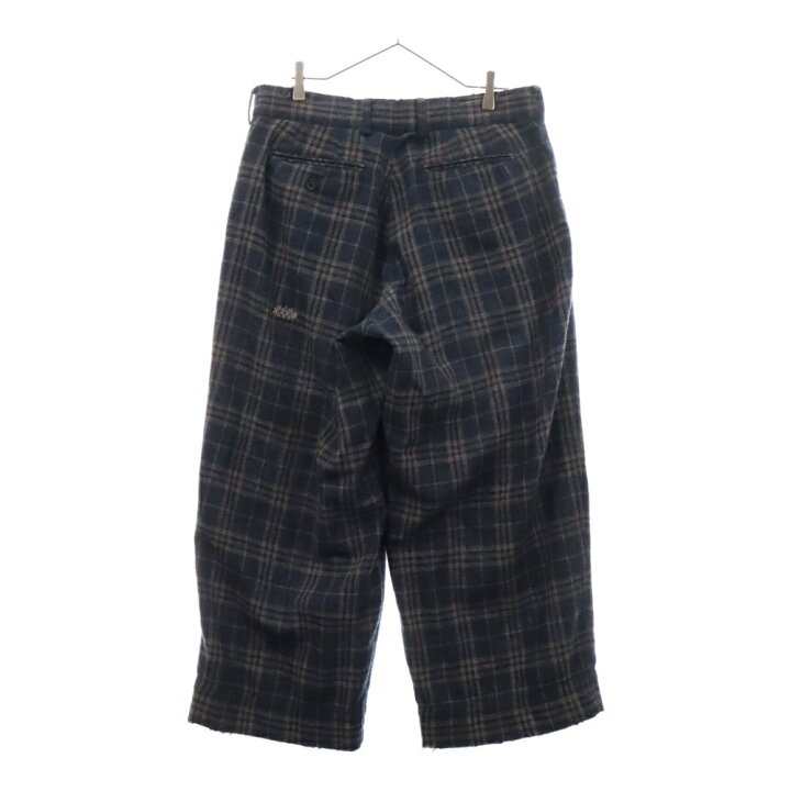 楽天市場】kolor(カラー) サイズ:2 21AW Tweed Crash Pants ツイード 