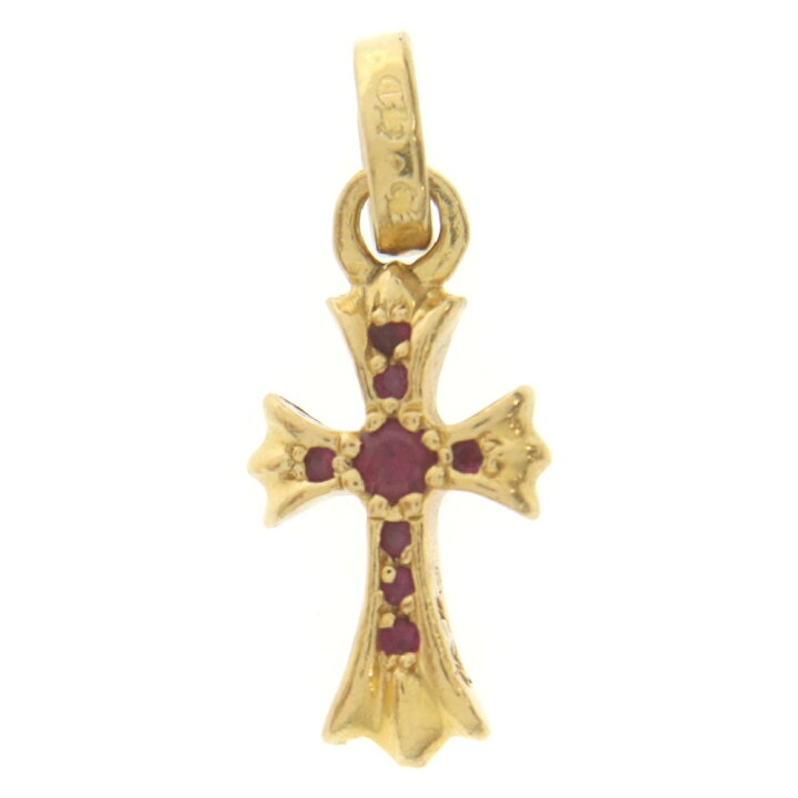 楽天市場】CHROME HEARTS(クロムハーツ) 22K CRS BBYFAT P RUBY 