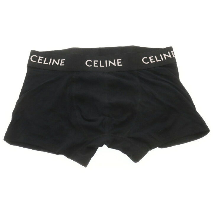 楽天市場】CELINE(セリーヌ) サイズ:L ロゴ ボクサーパンツ コットン 