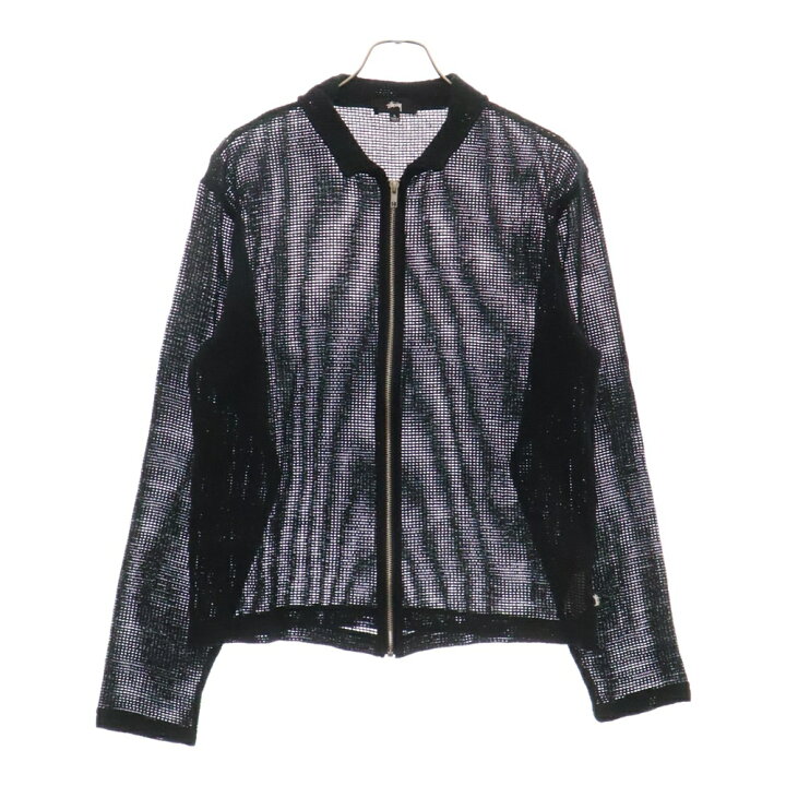 楽天市場】STUSSY(ステューシー) サイズ:L 22SS COTTON MESH ZIP LS  