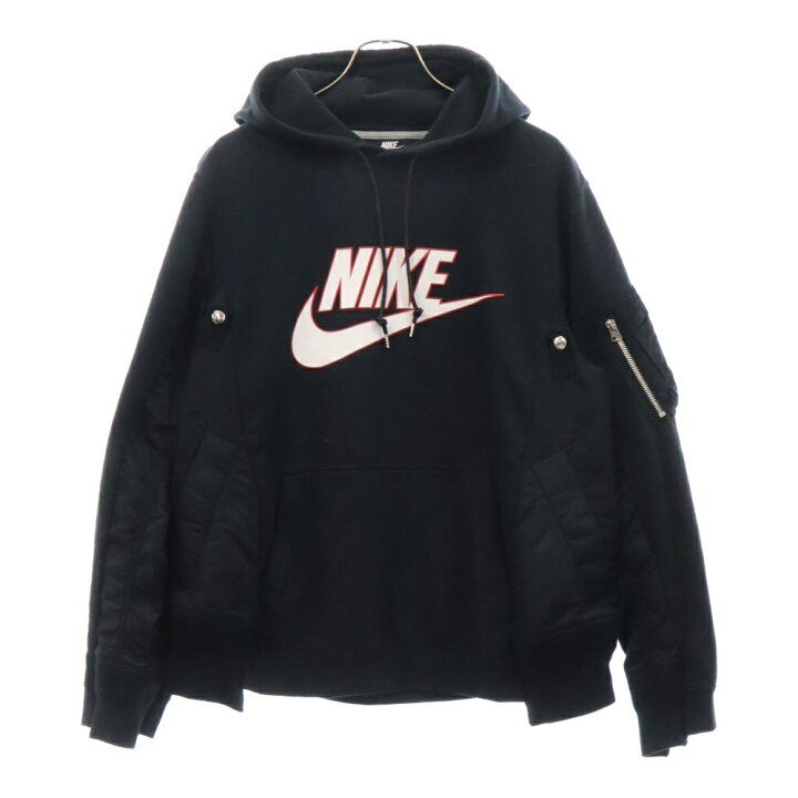 楽天市場】Sacai(サカイ) サイズ:2 19SS ×NIKE ロゴプリント MA-1  