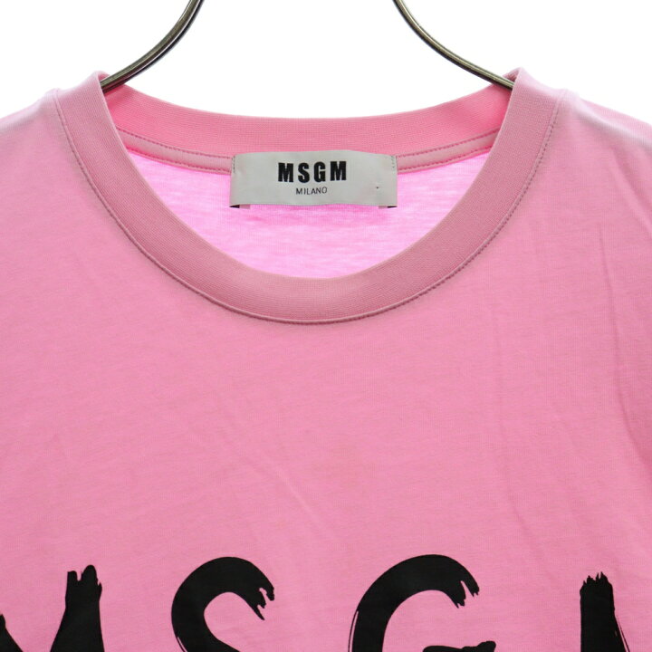 楽天市場】MSGM(エムエスジーエム) サイズ:M フロントロゴ クルー  