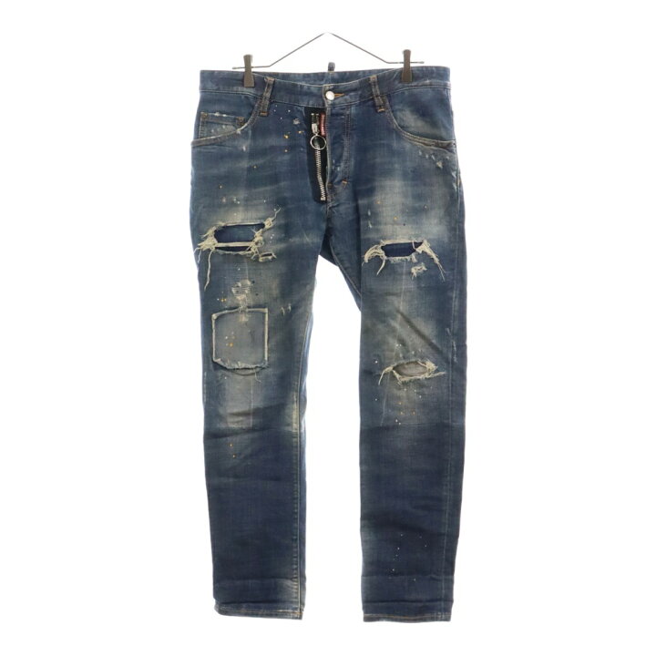 楽天市場】DSQUARED2(ディースクエアード) サイズ:50 17SS Skater Jean  