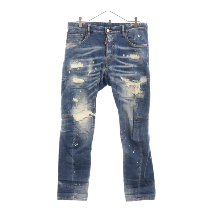 楽天市場】DSQUARED2(ディースクエアード) サイズ:48 21SS Tidy Biker 