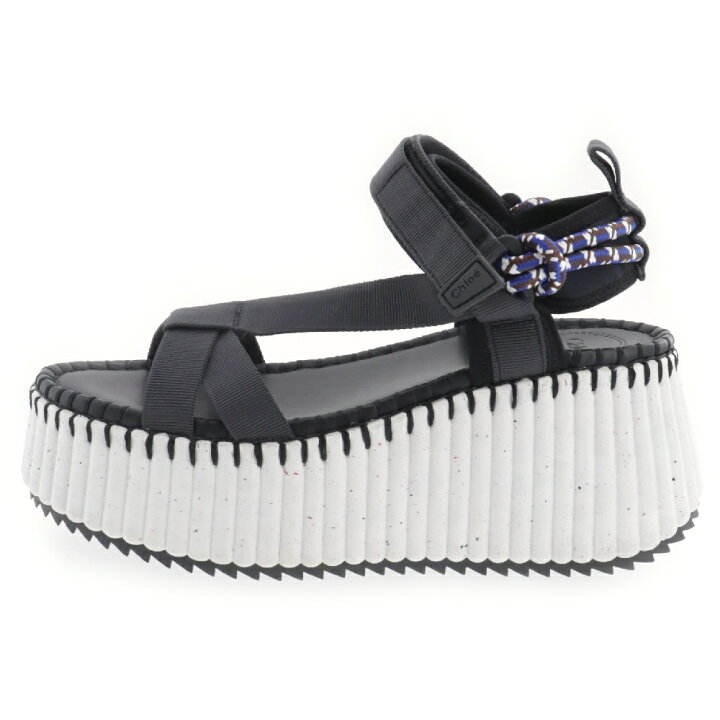 楽天市場】Chloe(クロエ) サイズ:39 Fabric Platform Sandals  