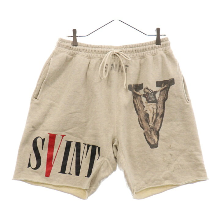 22SS SAINT MICHAEL × VLONEスウェットショーツ910M△
