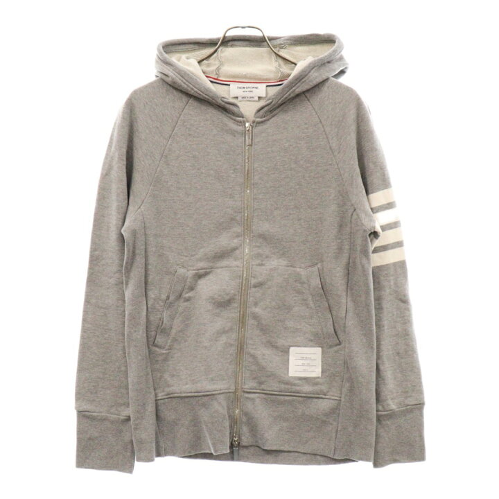 楽天市場】THOM BROWNE(トムブラウン) サイズ:3 4Bar Hood Zip Up  