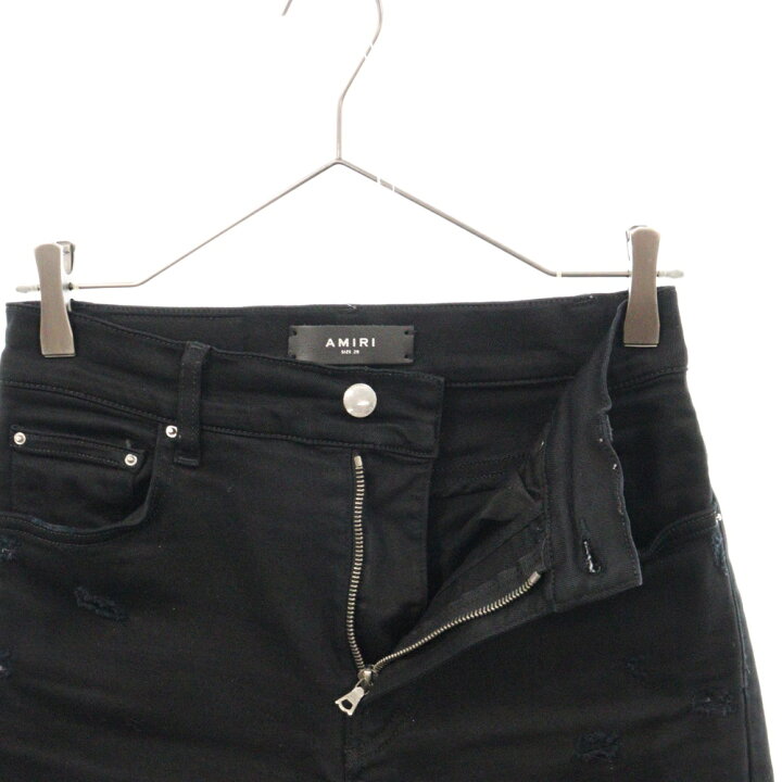 楽天市場】AMIRI(アミリ) サイズ:28 ダメージ加工 ジップフライ  