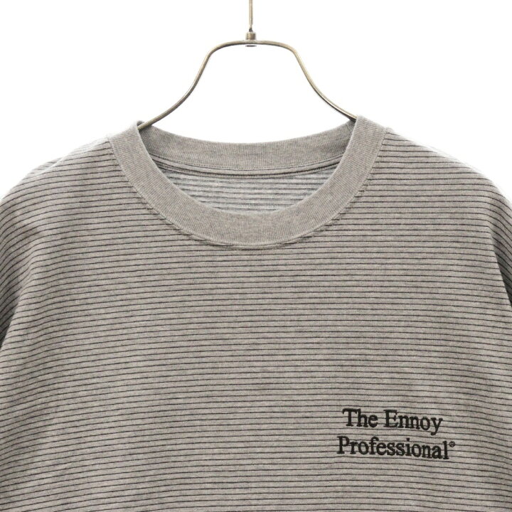 楽天市場】ENNOY(エンノイ) サイズ:XL 23SS S/S Border T-Shirt 