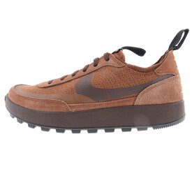 NIKE(ナイキ) サイズ:26.0cm ×Tom Sachs GENERAL PURPOSE SHOE トムサックス ジェネラルパーパスシュー ローカットスニーカー ブラウン U9/26cm DA6672-201【新古品/中古】【程度S】【カラーブラウン】【オンライン限定商品】