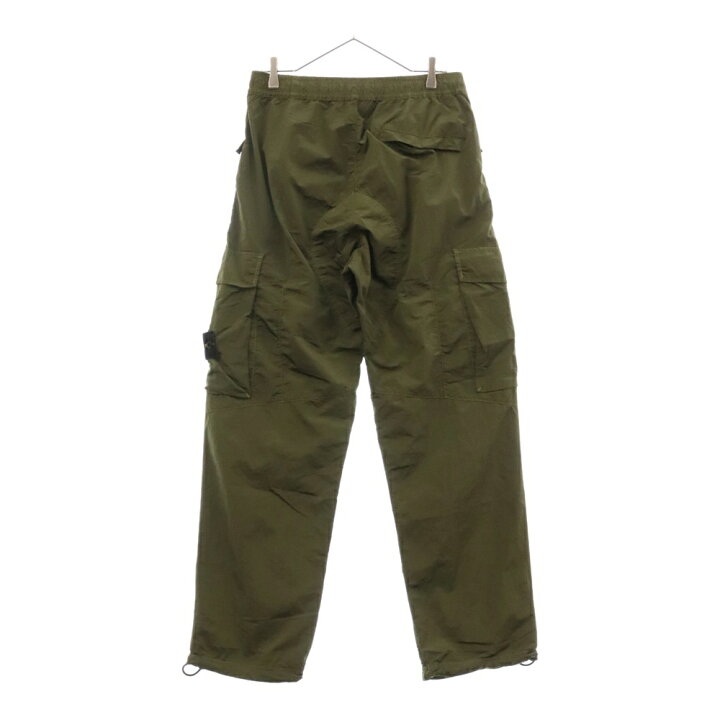 STONE ISLAND カーゴパンツ W30 オリーブグリーンナイロンメタル