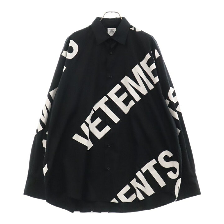楽天市場】VETEMENTS(ヴェトモン) サイズ:M 総柄ダイアゴナル ロゴ 