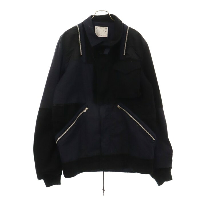 楽天市場】Sacai(サカイ) サイズ:2 18AW パッチワーク  