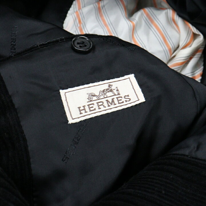 楽天市場】HERMES(エルメス) サイズ:46 メタルボタン使用 コーデュロイ