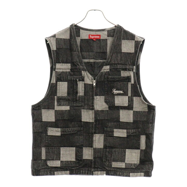 楽天市場】SUPREME(シュプリーム) サイズ:M 21SS Patched Denim Vest  
