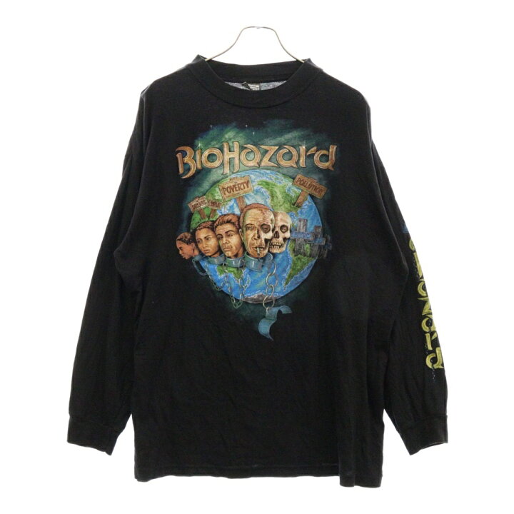 楽天市場】VINTAGE(ヴィンテージ) サイズ:M 00s BIOHAZARD L/S tee 