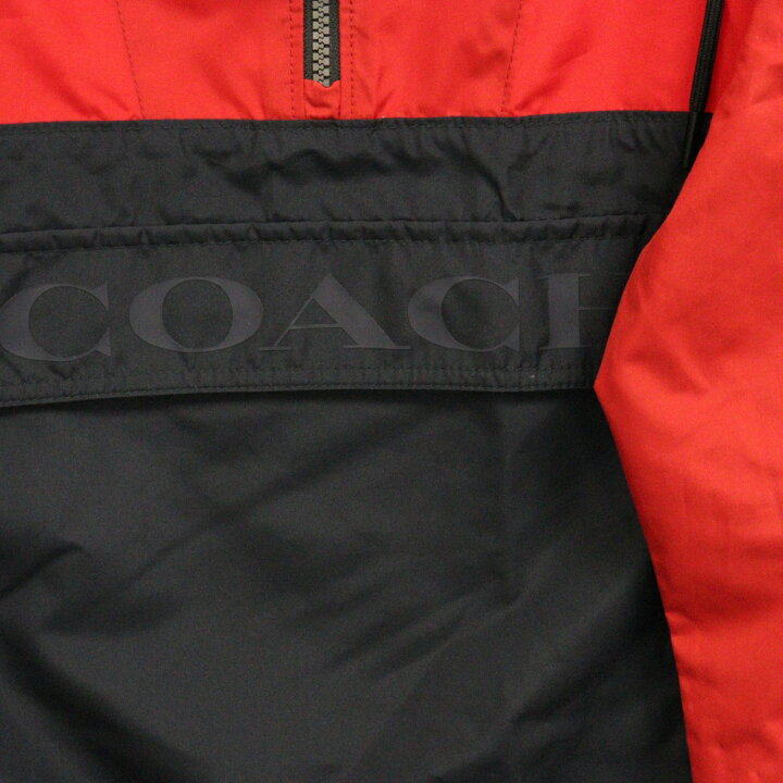 楽天市場】COACH(コーチ) サイズ:XS ハーフジップ アノラック ナイロン 