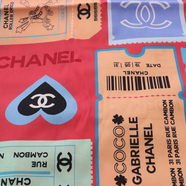 楽天市場】CHANEL(シャネル) ココマーク チケットデザイン 大判 