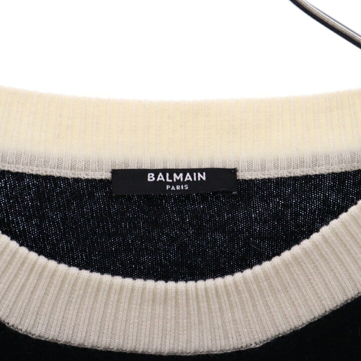 楽天市場】BALMAIN(バルマン) サイズ:L ショルダーボタン ロゴデザイン 