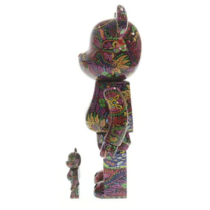 楽天市場】MEDICOM TOY(メディコムトイ) サイズ:100% & 400% BE@RBRICK BE@RBRICK Psychedelic Paisley100% & 400%