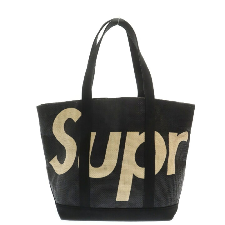 楽天市場】SUPREME(シュプリーム) 20SS Raffia Tote Bag ラフィア 