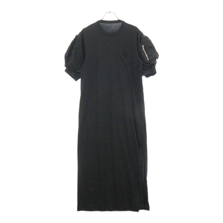楽天市場】Sacai(サカイ) サイズ:2 24SS Nylon Twill Jersey Dress  